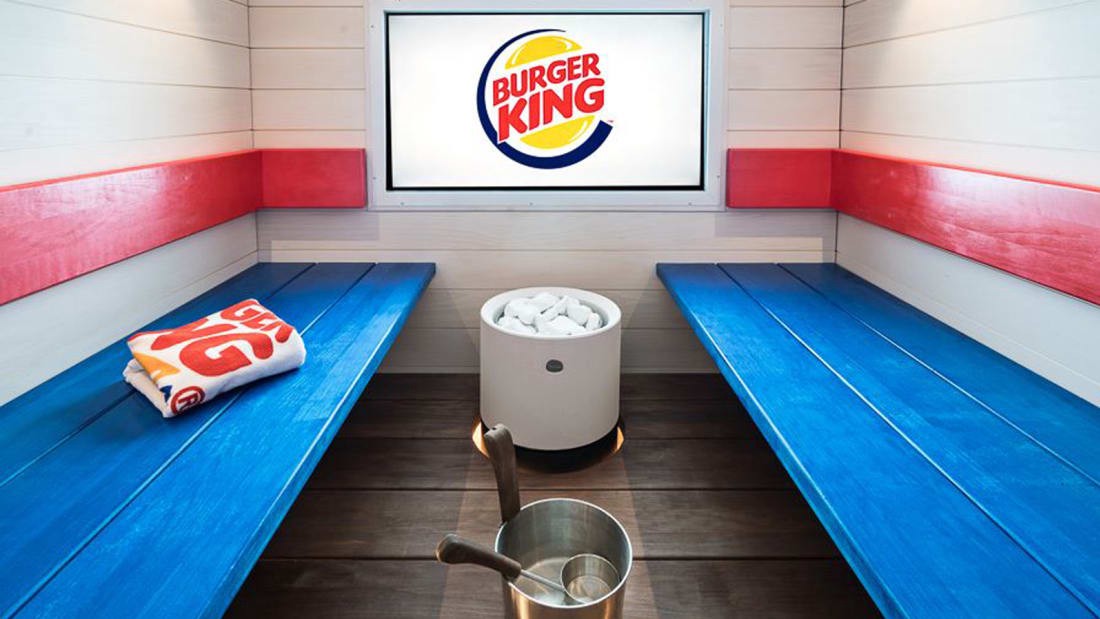sauna w&nbsp;restauracji Burger King